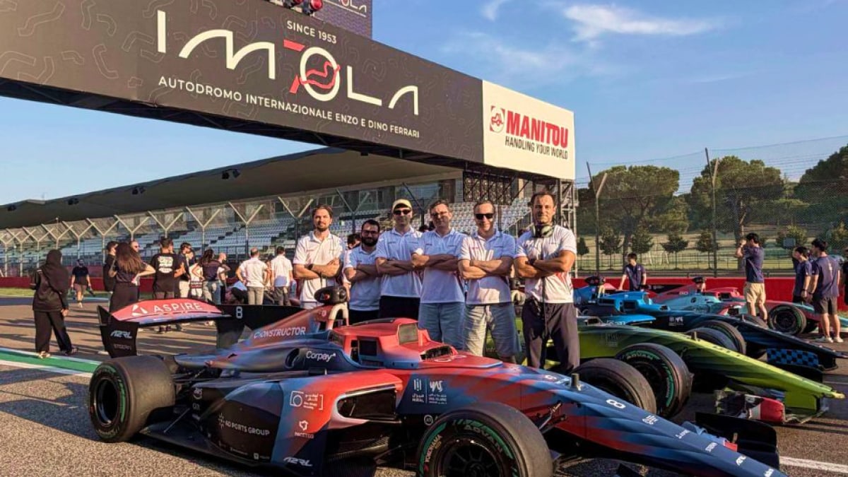 Constructor Racing Takes Second Place at A2RL European Premiere in Imola